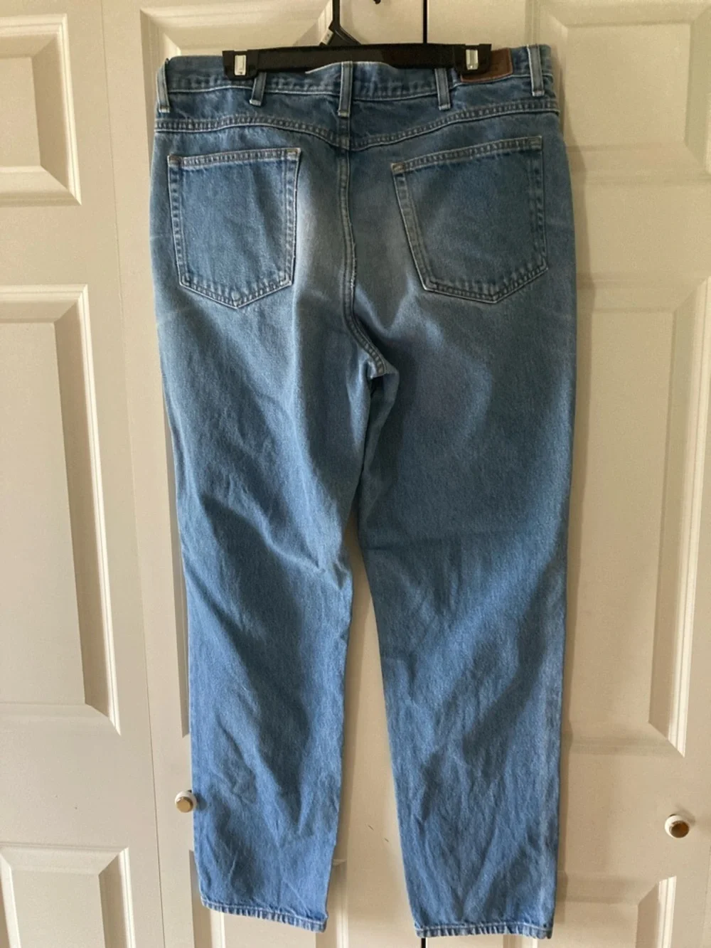 L.L. Bean 37x34 classic fit men’s jeans 100% cotton casual workwear